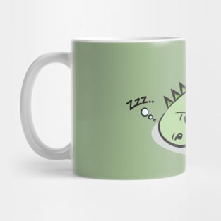 Sleeping dinosaur Mug